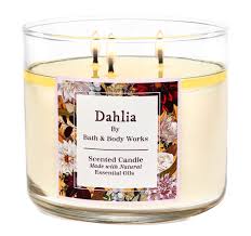 Picture of Bath & Body Works Dahlia 3-Wick Candle
